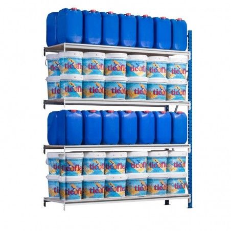 Rack et rayonnage semi-lourd 475kg