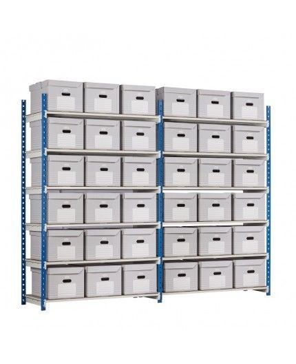 Caisse container archivage Rkive solide et robuste pour boîtes archives  classeurs dossiers suspendus