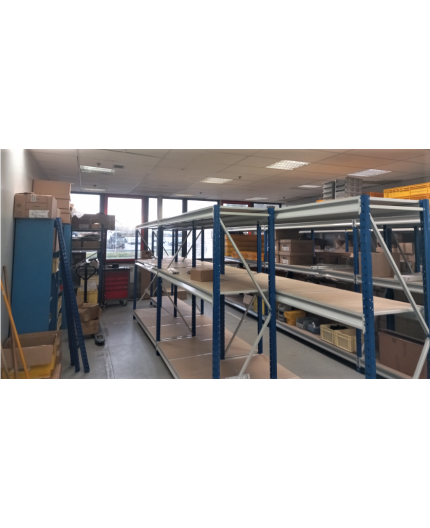 Aménagement stockage usine Stellantis peinture
