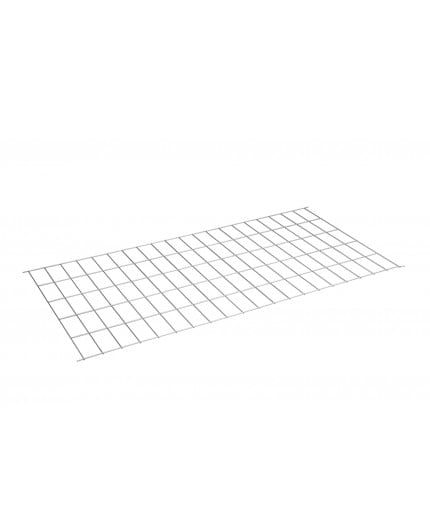 Grille simple pour dessus de niveau de rayonnage leger