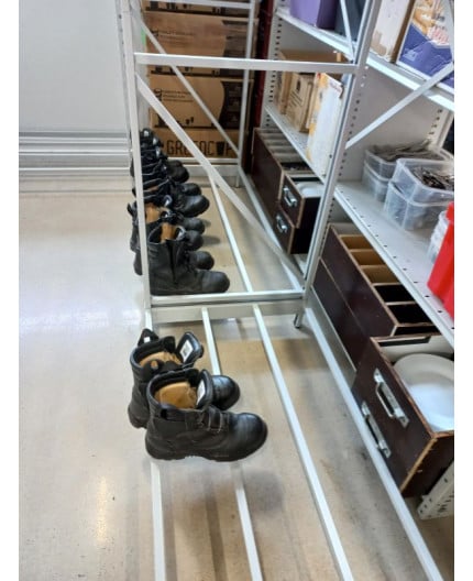 Comment stocker des chaussures sur une étagère