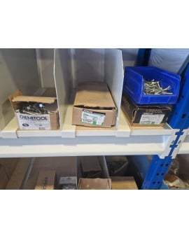 Séparteur pour rayonnage Mi lourd 475 et 850 kg