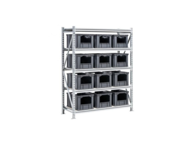 Rayonnage mi-lourd galvanisé : une solution durable et adaptée aux environnement