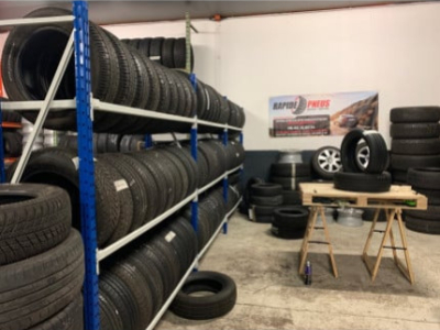 RAPIDE PNEUS (dpt.54) – équipement d’un magasin de pneus