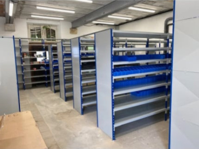 SANITHERM CONCEPT (28) - zone de stockage d’une société de plomberie-Chauffage e